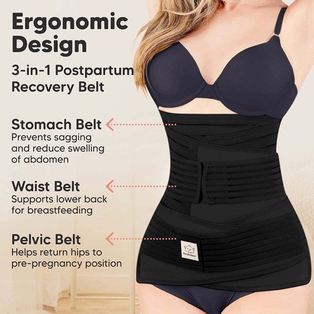 3 in 1 Postpartum Belly Support Recovery Wrap